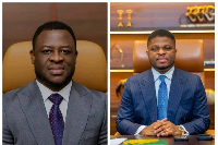 Dr Maxwell Nana Yaw Boakye, CEO Max Palasco Group and Sammy Gyamfi, CEO GOLDBOD