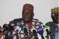 Chief of Kete community, Major Abu Safiano Baba (RTD)