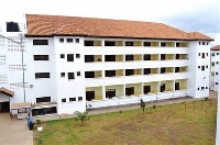Aerial shot of one of the hostels