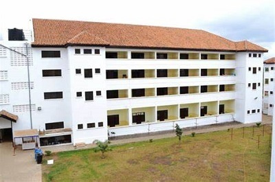 Aerial shot of one of the hostels