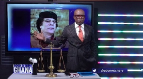 Paul Adom-Otchere extolled Gaddafi on GEG