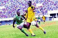Anthony Baffoe is a former Black Star legend captured playing during his prime