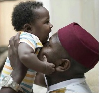 Flowking and his baby boy