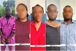 Four of the five suspects arrested are Nigerian
