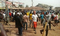File photo: Clashes between Zongo Youth and Ahwiaa indigenes resulted in injuries of some persons