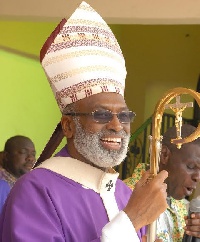 Most Reverend Gabriel Charles Palmer-Buckle, new Archbishop of the Archdiocese of Cape Coast
