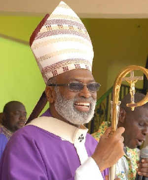 Most Reverend Gabriel Charles Palmer-Buckle, new Archbishop of the Archdiocese of Cape Coast