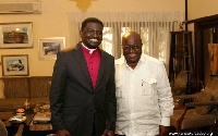 Bishop Charles Agyinasare and President Akufo-Addo