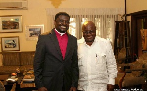 Bishop Charles Agyinasare and President Akufo-Addo