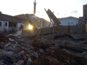 Atinka Collapsed Building At Cantoment