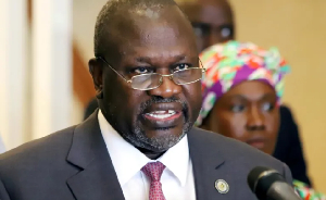 South Sudan's Vice President Riek Machar