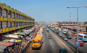 File photo of the Kaneshie market in Accra