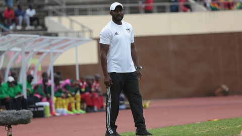 Liberia coach James Debbah