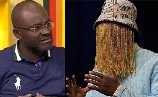 MP for Assin Central, Kennedy Agyapong and Undercover journalist - Anas Aremeyaw Anas