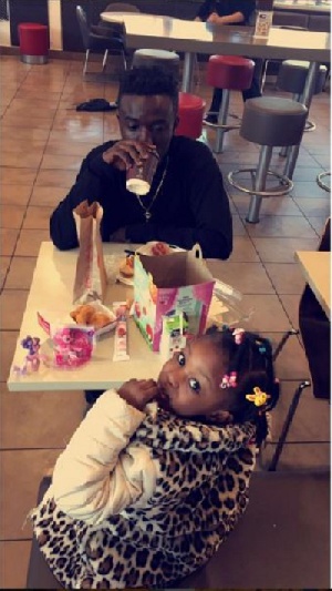 Criss Waddle and daughter, Coco Dearie