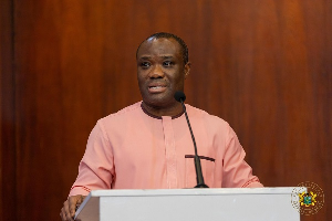 Felix Kwakye Ofosu is the Minister of State in Charge of Government Communications