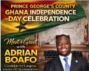 GHPAC-USA backs Ghanaian-American Boafo to represent Maryland’s 5th Congressional District