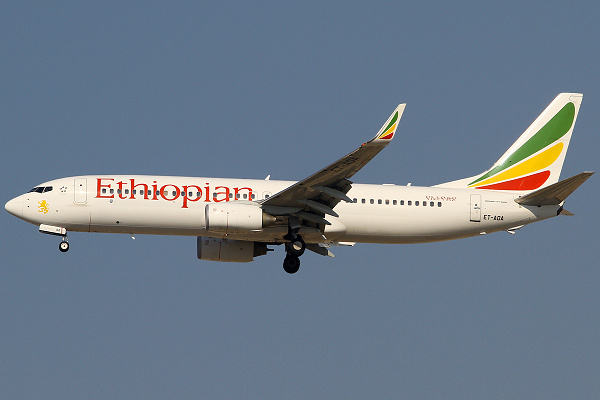 Ethiopia Airlines plane