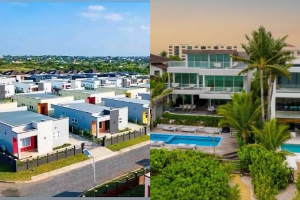 File photo of high-end residential properties
