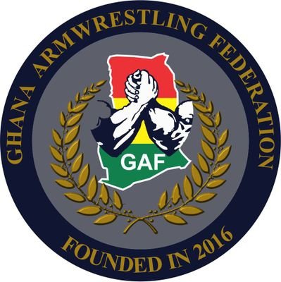 Logo of Ghana Armwrestling Federation (GAF)