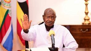 Ugandan president Yoweri Kaguta Museveni