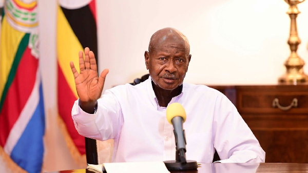 Ugandan president Yoweri Kaguta Museveni