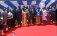 Dignitaries and attendees at the event