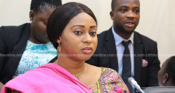 The Minister of State responsible for Public Procurement, Sarah Adwoa Safo