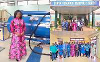 The visit provided an opportunity for GAEC to showcase its research laboratories to Ghana's envoy