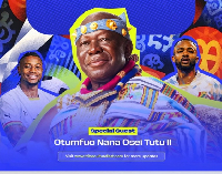 The Asantehene Otumfuo Osei Tutu II in Canada to support Black Stars