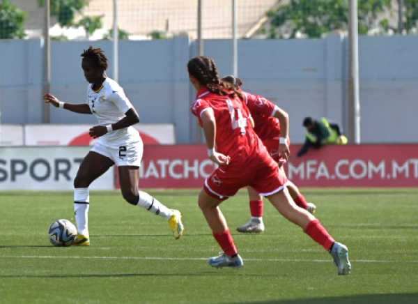 Image from Black Damsels' game against Ireland