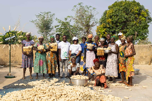 File photo of women making World Hunger Day 2025