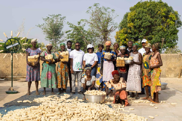 File photo of women making World Hunger Day 2025