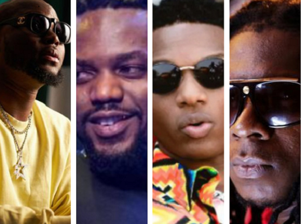 King Promise, Omar Sterling, Wizkid and Mugeez