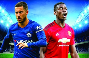 Chelsea take on Man United at the Stamford Bridge this afternoon