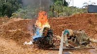 File photo of galamsey
