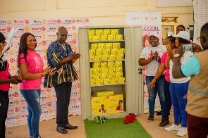 The sanitary pad bank launched by the NGOs
