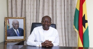 Ken Ofori-Atta is presenting government's maiden budget statement  in Parliament