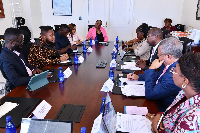 Government officials met with the US Virgin Island representatives to sign an agreement