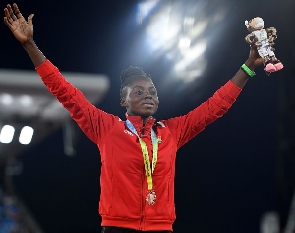 Ghanaian long jumper, Deborah Acquah