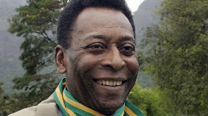 Deceased football icon Pele