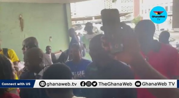 Abronye's Bail Hearing: Watch as Afenyo-Markin, Blay, others storm Accra Circuit Court