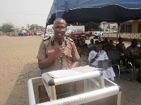 Brong Ahafo Regional Commander of the Ghana National Fire Service, James Owusu-Adjei