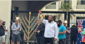 Pesin wey dey on Menorah even afta attack