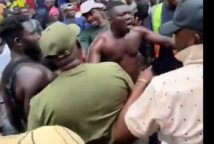 Aggrieved traders clashed with a taskforce of the AMA during the decongestion exercise