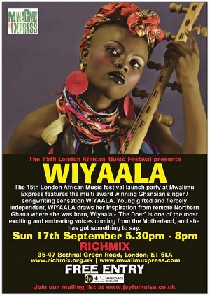 Afro Pop artiste, Wiyaala