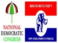 National Democratic Congress and New Patriotic Party emblem