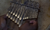 The lamellophone - Photo credit: Smithsonian National Museum/Youtube