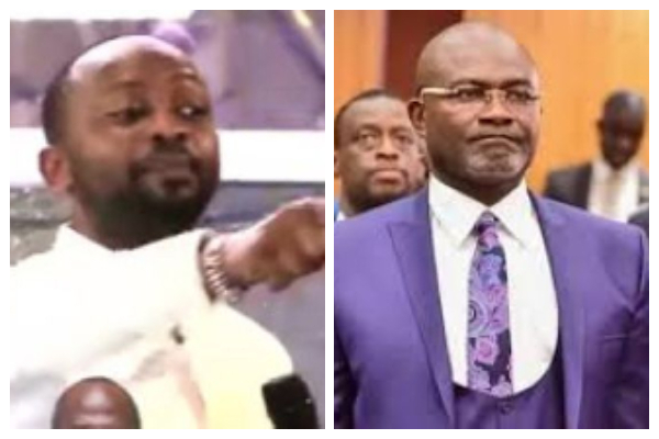 Photo collage of Sam Owusu (L) and Kennedy Agyapong (R)