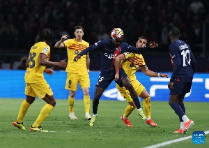 Watch highlights of Barcelona's 3-2 win over Paris Saint-Germain in UCL quarter-finals